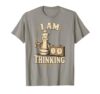 Chess I Am Thinking Coffee Chess Clock T-Shirt