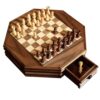 Chess Magnetic Chess Sets Wood Large Chess Set Tournament for Adults Kids with Storage Box and Boards Games