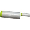 Chewtoyo 2 Rolls Pre-Taped Masking Film, Plastic Painting Film with Green Automotive Painters Tape, PE Cover for Car Spraying, Furniture Protection, Home Renovation, Dusting