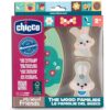 Chicco, Wooden Characters to Collect, Montessori Game, 2 Rabbits, 1 Puzzle Piece, Discover My Wood Friends Universe, Create Stories, Girl Game, Baby Games 2+ Years, Gift Idea