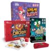 Chicken Challengers x Quack Heads x Love Me As a Worm Card Game Bundle | Battle, Bluffing & Dice-Rolling Party Games for 2–8 Players