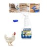 Chicken Coop Cleaner Spray Odor Eliminator with Cleaning Towel 120ml (1Pcs)