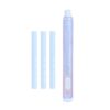 Child-Friendly Extendable Eraser Set Replaceable Refill Cartridges 5 Energetic Colors School Home Use Rubber Component Compactly Portable Pencil Eraser