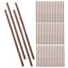 CHILDWEET 100pcs Natural Dried Wooden Sticks 30cm for Crafts and Floral Projects, Rustic Dry Willow Branches with Coffee Color, Versatile Usage and Long Term Beauty for Christmas Ornaments