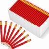 Chivao 288 Pieces Golf Mini Pencils Bulk with Eraser #2 HB Golf Short Pre Sharpened Pencils for Party Favors Office Supplies 4 Inch (Red)