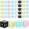 Chivao 36pcs Infinity Cube Sensory Toy Mini Block Cube Bulk Handheld Block Fidget Toy Finger Flipping Gadget for Adult Kid Anxiety Stress Relief Game First Day of School Gift(Sweet Style)