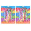 Chiyyak Colorful Children's Scissor Set, 12 Piece Paper Edge Scissors for Unique Edges, School and Leisure Art Supplies, ABS Material