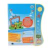 Chiyyak Compact Electronic Sound Book with Talking Pen, Attractive Learning Adventure for Kids, Outdoor Travel and Family Travel