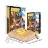 Chiyyak Gemstone Digging Set for Kids with Real Fossils, Educational for Children Over 3 Years, Includes Hammer & Magnifier, Gypsum Material
