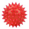 Chiyyak PVC Massage Ball with Tips for Myofascial Release and Tension, Foot Massager for Achy Muscles, Plantar Fasciitis Treatment, 4 Colors, Moving Use (Red)