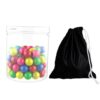 Chosertory 50 Pieces Kindergarten Counting Balls Educational Blocks Balls Preschool
