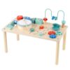 Chosertory Baby Activity Table Table with Bead Maze Fine Motor Skills Kids