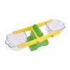 Chosertory Bucket Balance Double Pan Balance Scale for Inequalities Subtracting Adding
