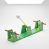 Chosertory Desktop Football Game Table Soccer Toy with Scoring Spring Powered Ejector Child Safe Material Suitable for Family Fun Children Fine Motor