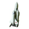 Chosertory DIY Assembly 3D Puzzle Model Featuring Spacecraft Teaser and Paper Material Handcraft Suitable for Learning Desk Game