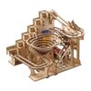 Chosertory Electrical 3D Wooden Puzzle Marble Run Model for Hobby Room Decor Ornament