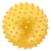Chosertory Knobby Bouncy Ball Sensory Ball Spiky Ball Massage Ball Soft PVC Suitable for Kids Activities Early Learning Party Favors Bath, Yellow