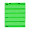 Chosertory Pocket Chart with 5+2 Pockets for Daily Schedule, Cards Teaching Activities, Class Demonstrations, Green