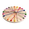 Chosertory Rope Sorting Game, Untangle Challenge Toy for Kids, Round