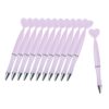 Chosertory Set of 12 Ballpoint Pens, for Valentine's Day. Ideal for Party Favors, Notes, And Cards, light pink