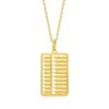 CHOW SANG SANG 999.9 24K Gold Chinese Gifting Collection Price-by-Weight 9.35g Gold Clever Intelligent, Abacus Pendant for Women, Men and Unisex 94913P | [Not Include the Necklace]