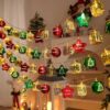 Christmas String Lights, 10/20/30 LED Ball Star Tree Lights, 8 Modes Fairy Lights, USB/Battery Powered, Indoor Decor for Home, Bedroom, Party