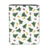Christmas Tree and Christmas Gift Book Sleeve with Zipper Front Pocket for Hardcover