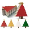 Christmas Tree Paper Cutouts 108pcs