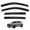 Chrome Window Visors for Oshan X5 Plus MK1 2022-2024