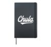 Chula, Latina Women Girls Cute Cinco de Mayo Spanish Mexican Hardcover Journal, Black