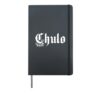 Chulo, Latino Men Boys Cinco de Mayo Mexican, Spanish Hardcover Journal, Black