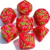 CiaraQ 7pcs Polyhedral Dice Set for Dungeon and Dragons MTG Table Games