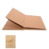 Ciieeo Accordion Foldable Scrapbook Album Hardcover Kraft Paper Photo Book 11x8 with Segmented Sections and Large Capacity for Graduation Memory