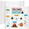 Cinrobiye 2 Pack Trifold Poster Board 36 x 24 Inches, Foldable Presentation Board for School Projects, Classroom Activities & Small Science Fair Displays(White 3)