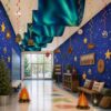 Cinrobiye 40 PCS Camping Classroom Decor Kit, Aurora Borealis Ceiling Decorations for Camping Theme Classroom, Campground Theme Decor for VBS, Summer Camp and School Events