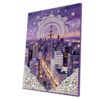 City Pearl Painting Kit with Frame 30x40cm Pearl Gems Wall Decor