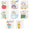 CJiangpo 24 Pack Back to School Sticky Notes Pads Self-Adhesive Memo Pads