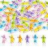 CJiangpo 60Pcs Crayon Mini Erasers for Kids Bulk Cute Pencil Rubber Erasers