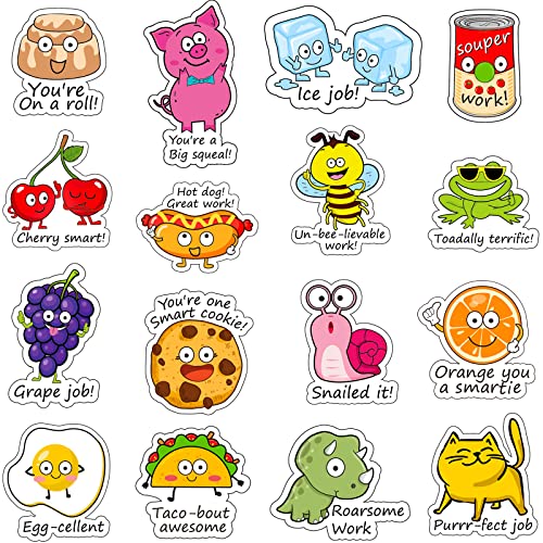 Clabby 400 Pieces Teacher Stickers Teacher Appreciation Sticker Must Have Funny Essentials for School Emotional Support Rewards Bulk for Students Home Supplies