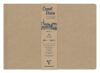 Clairefontaine 975964C - One Sewn Sketchbook - 40 Sheets of Very Fine Grain White Drawing Paper - A4 21x29.7 cm 140g - Portrait Format - Hardcover Kraft