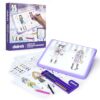 Claire’s Light-Up Fashion Designer LED Tracing Tablet - 330-Piece Arts & Crafts Kit| Fashion Templates, Stickers, Colored Pencils & Paper| Kids Coloring & Drawing Board Activity| Girls Toy Gift|Age 8+