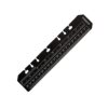 Classical PVC 6 Holes Ruler for Binder Planner Notebooks Offic Notebook Ruler Book Journal Insert Set