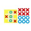 Classic Felt Tac Toe Board Game - 10 Pieces Strategic Thinking Coach for Kids and Adults, Compact Travel Size for Camping, Road Trips, Parties