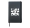 Class Of 2026 Back to School Seniors Graduation Hardcover Journal, Black