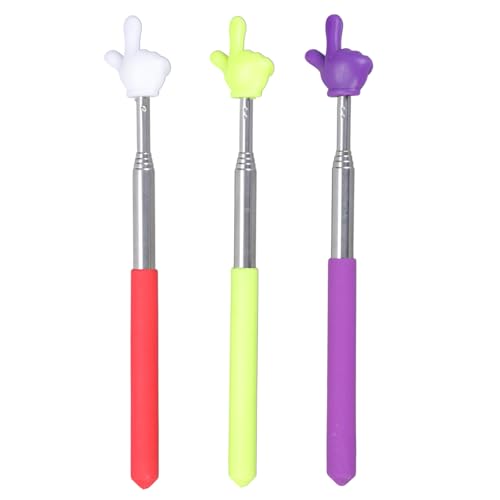 Classroom Pointer Telescopic Teachers Pointer Teaching Hand Finger Pointers Retractable Hand Pointing Stick Classroom Pointers Telescopic Teachers Teaching Finger for Retractable Pointing