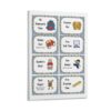 Classroom Reward Coupons Behavior Incentives Poster for Teachers To Motivate Students Canvas Painting Wall Art 12x16 inch