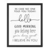 Classroom Signs for Teachers, Inspirational Teacher Decor for Classroom Wall Art Print, High School Teacher Supplies, Middle School Classroom Decorations, Back to School Decor (8x10 Unframed)