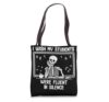 Classroom Teacher Skeleton Tote Bag