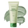Clay Mask for Face Pores & Blackheads — Green Tomato Deep Pore Cleansing Mask with Vitamin C That Loosens Sebum, Refines Pores & Balances Skin, Korean Skincare for Oily Sensitive Skin, 4.23 fl oz