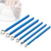 Clay Pottery Carving Tool Kit, 6-Piece Set with Tungsten Steel Tips for Trimming and Sculpting, Essential Tools for Pottery Artists